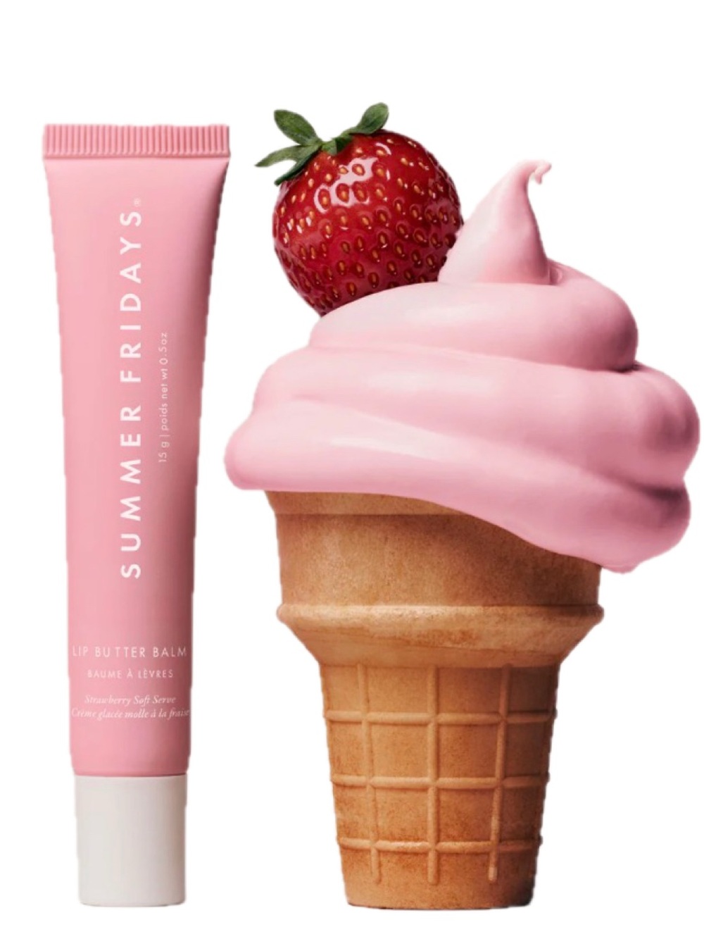 NEW✅Summer Fridays Strawberry Soft Serve